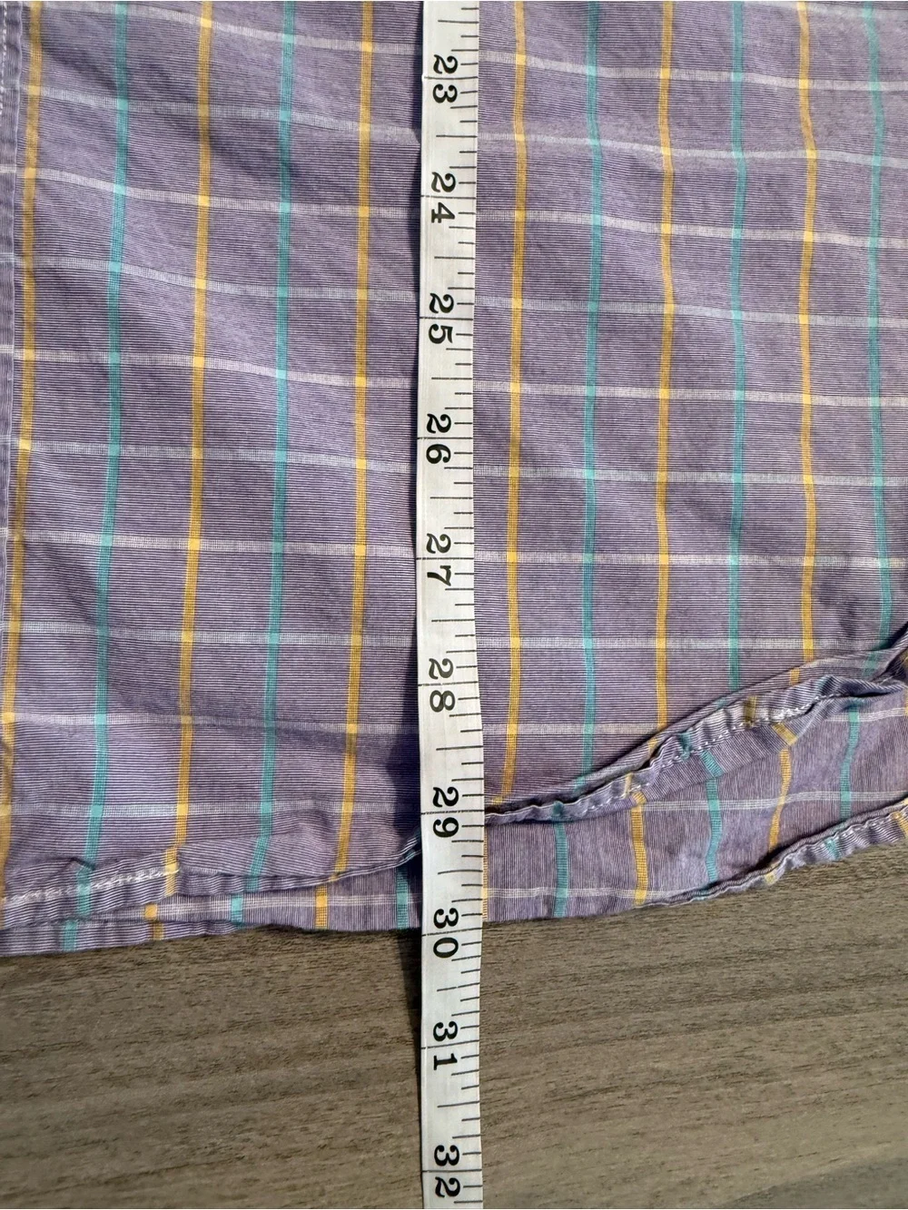 J. Crew Men’s Purple Plaid Button-Down Shirt
